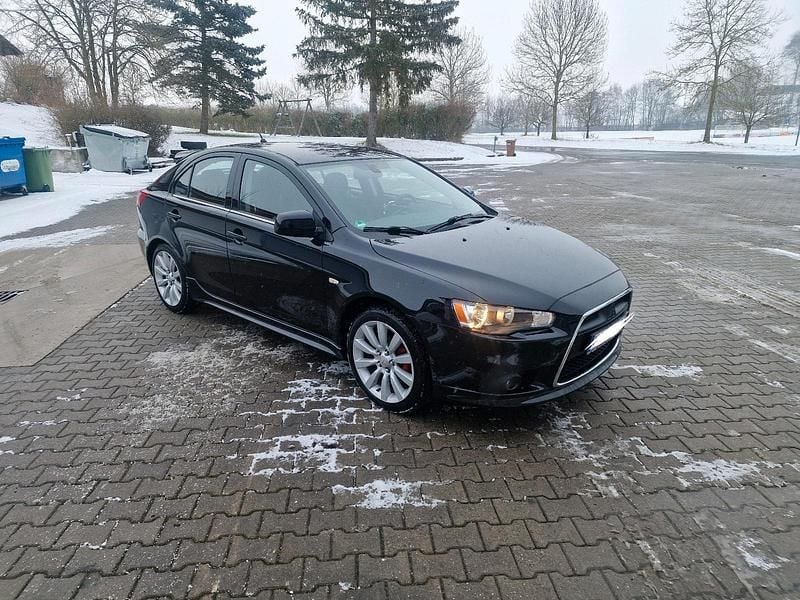 Schwarz Gebraucht 2009 Mitsubishi Lancer Kleinwagen | 3.550 € (Superpreis) - Bild 1/4