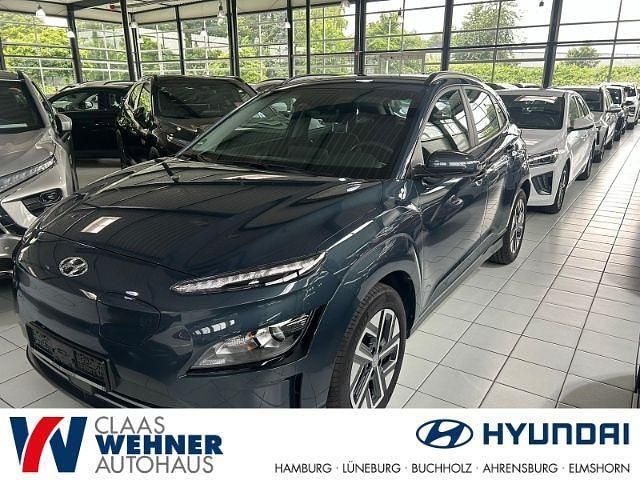 Blau Gebraucht 2022 Hyundai Kona Select SUV | 19.900 € (Fairer Preis) - Bild 1/4