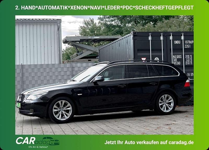 Gebraucht BMW 520 Exclusive 177 PS (130 kW) 2010 Schwarz Kombi