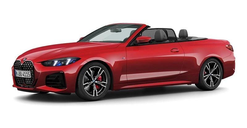 Rot Gebraucht 2024 BMW 420 Comfort Edition Cabrio | 56.236 € - Bild 1/4