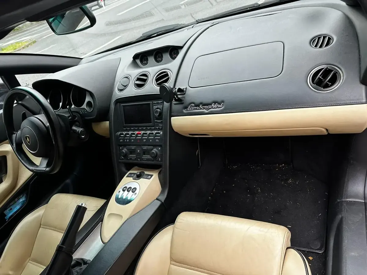 Gebraucht Lamborghini Gallardo 520 PS (382 kW) 2006 Schwarz Cabrio