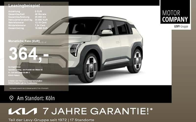 Grün Neu 2025 Kia EV3 Air SUV | 30.490 € (Guter Preis) - Bild 1/4