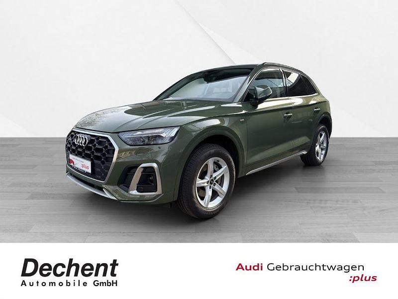 Gebraucht Audi Q5 Basis 204 PS (150 kW) 2024 Distriktgrün metallic SUV