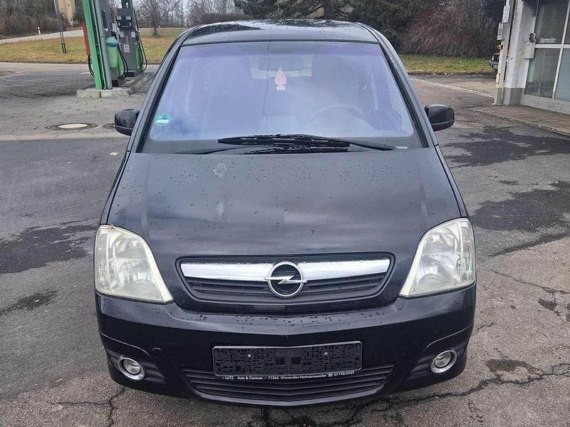 Gebraucht Opel Meriva 105 PS (77 kW) 2009 Schwarz Van / Kleinbus