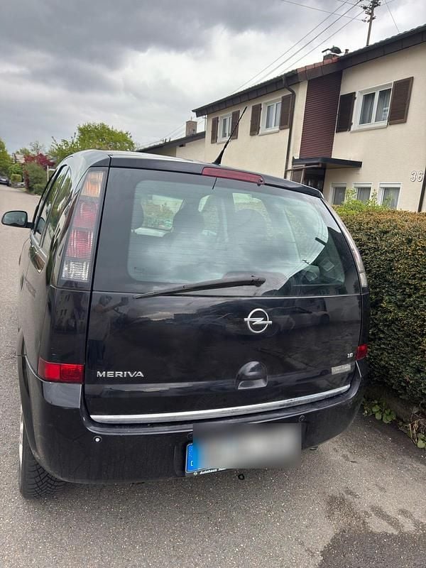 Gebraucht Opel Meriva 105 PS (77 kW) 2005 Schwarz Van / Kleinbus