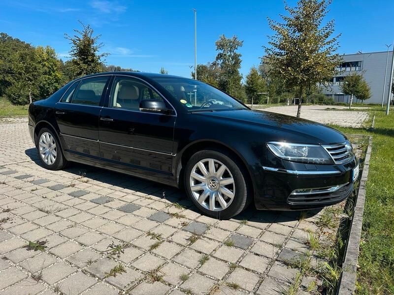 Schwarz Gebraucht 2011 VW Phaeton Limousine | 14.399 € (Teuer) - Bild 1/4