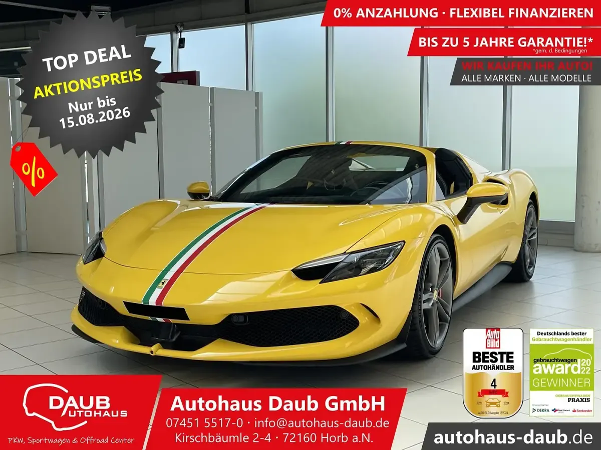 Gebraucht Ferrari 296 829 PS (609 kW) 2023 Cabrio
