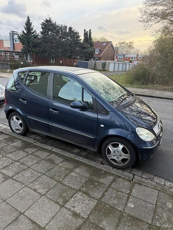 Gebraucht Mercedes A160 2001 Blau Kleinwagen