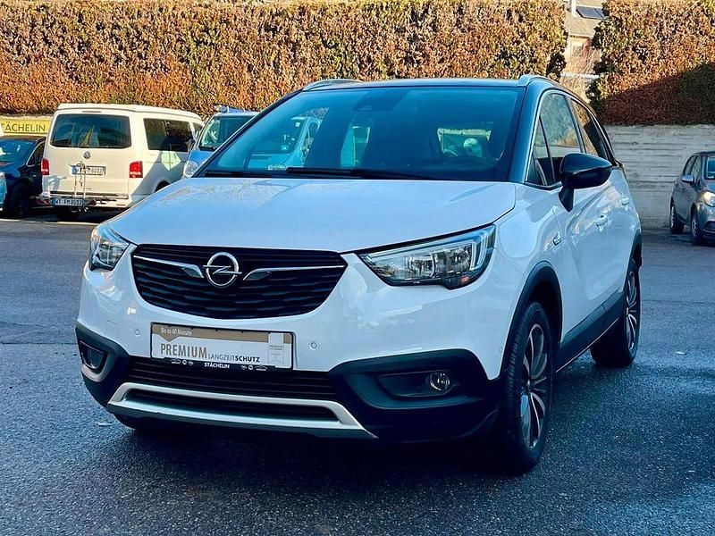 Gebraucht Opel Crossland X Design Edition 110 PS (80 kW) 2018 Weiß SUV