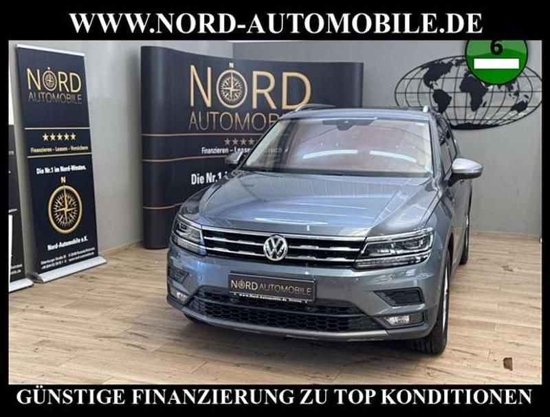 Grau Gebraucht 2021 VW Tiguan Allspace Comfortline SUV | 24.890 € (Guter Preis) - Bild 1/3