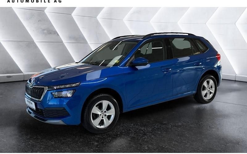 Blau Gebraucht 2023 Skoda Kamiq Ambition SUV | 21.450 € (Guter Preis) - Bild 1/4