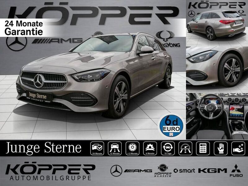 Mojavesilber Gebraucht 2023 Mercedes C300e Advanced Plus Kombi | 38.333 € (Fairer Preis) - Bild 1/4