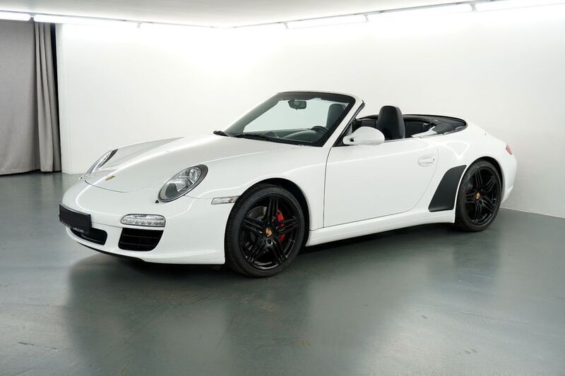 Weiß Gebraucht 2009 Porsche 911 Carrera 4S Cabriolet Cabrio | 63.300 € (Superpreis) - Bild 1/4
