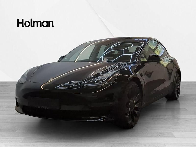 Schwarz Gebraucht 2023 Tesla Model 3 Performance Limousine | 35.044 € (Fairer Preis) - Bild 1/4