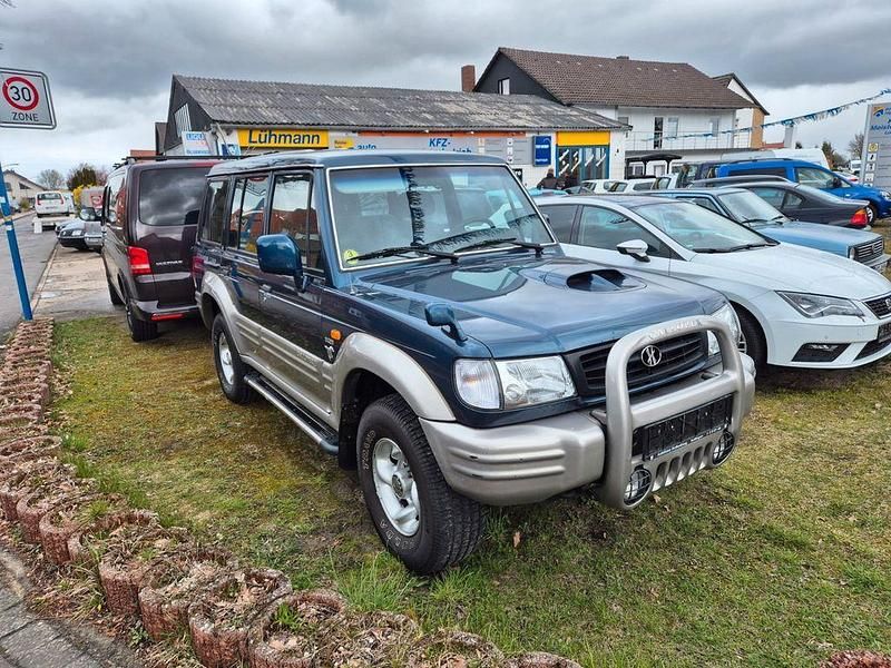 Gebraucht Hyundai Galloper 99 PS (72 kW) 2001 Grün SUV