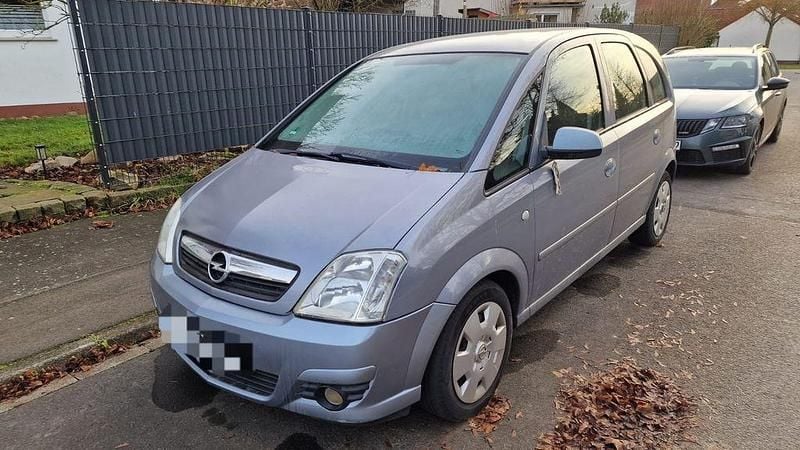 Grau Gebraucht 2009 Opel Meriva Selection Van / Kleinbus | 1.200 € (Superpreis) - Bild 1/4