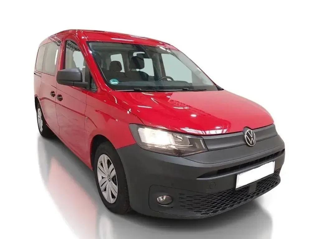 Gebraucht VW Caddy Maxi 122 PS (89 kW) 2022 Rot Van / Kleinbus