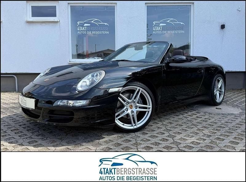 Gebraucht Porsche 997 325 PS (239 kW) 2005 Tiefschwarz Cabrio