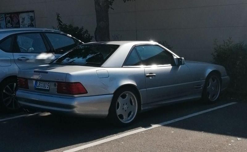 Gebraucht Mercedes SL320 231 PS (169 kW) 1996 Silber Cabrio