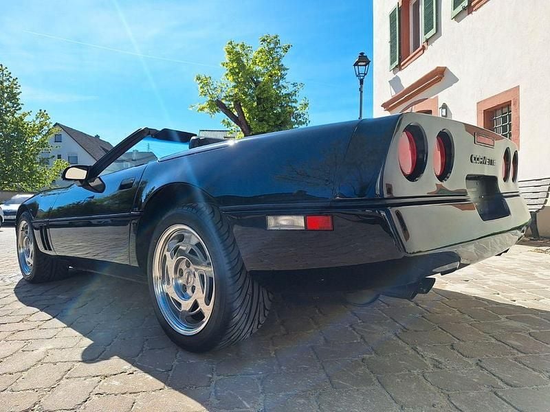 Second-hand Corvette C4 247 CP (181 kW) 1991 Negru Cabrio