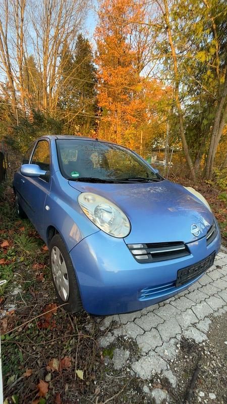 Blau Gebraucht 2004 Nissan Micra Cabrio | 1.200 € (Superpreis) - Bild 1/4