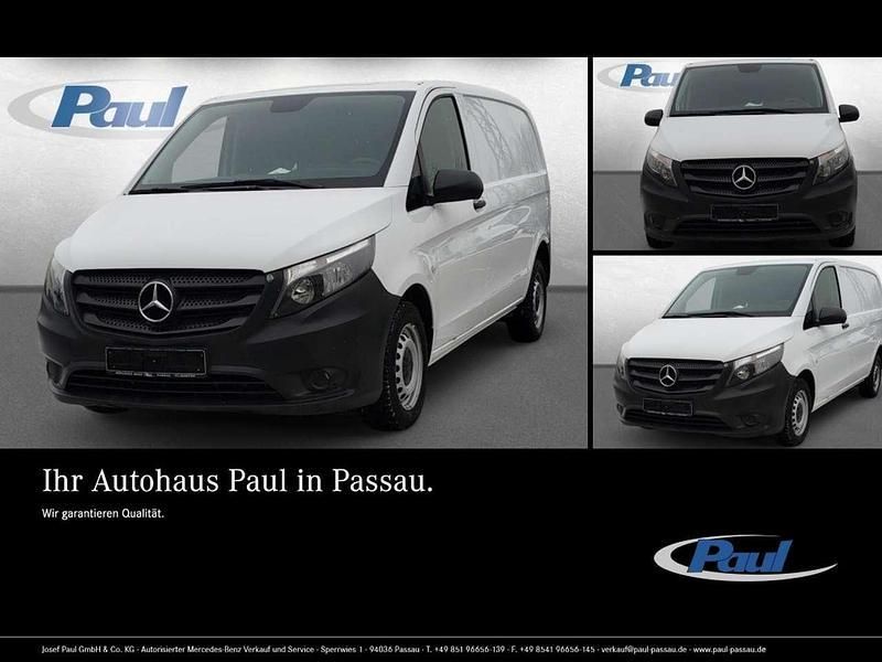 Weiß Gebraucht 2020 Mercedes Vito Van / Kleinbus | 16.898 € (Etwas zu teuer) - Bild 1/4