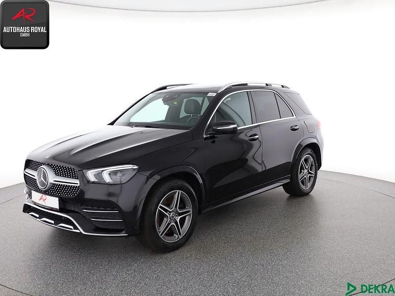 Schwarz (metallic) Gebraucht 2021 Mercedes GLE350 AMG SUV | 52.780 € (Guter Preis) - Bild 1/4