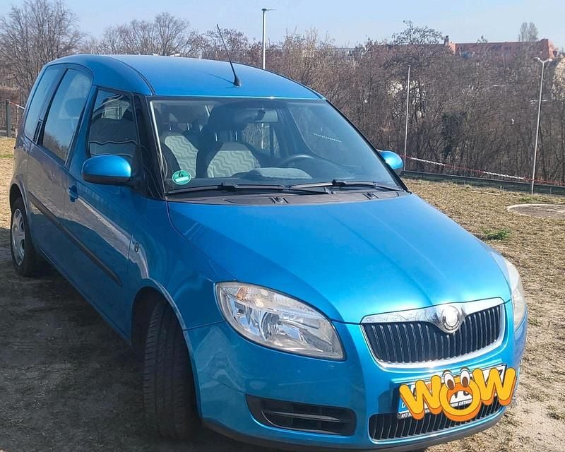 Gebraucht Skoda Roomster Style 86 PS (63 kW) 2009 Blau Van / Kleinbus