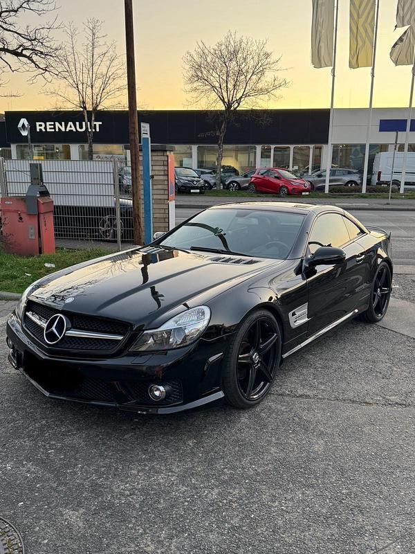 Schwarz Gebraucht 2007 Mercedes SL550 AMG Cabrio | 25.000 € - Bild 1/4