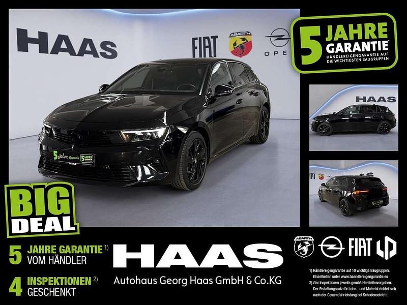 Gebraucht Opel Astra GS Line 131 PS (96 kW) 2023 Karbon schwarz Limousine