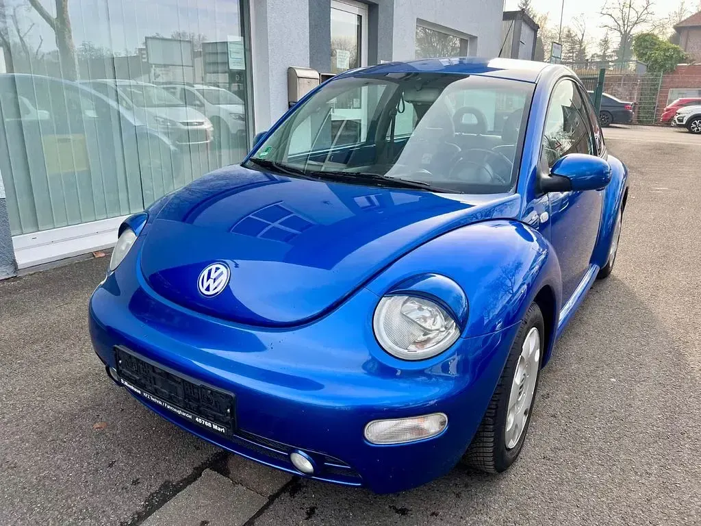 Gebraucht VW New Beetle 102 PS (75 kW) 2002 Blau Kleinwagen