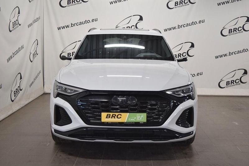Gebraucht Audi Q8 e-tron S-Line 300 kW (408 PS) 2023 Weiß SUV