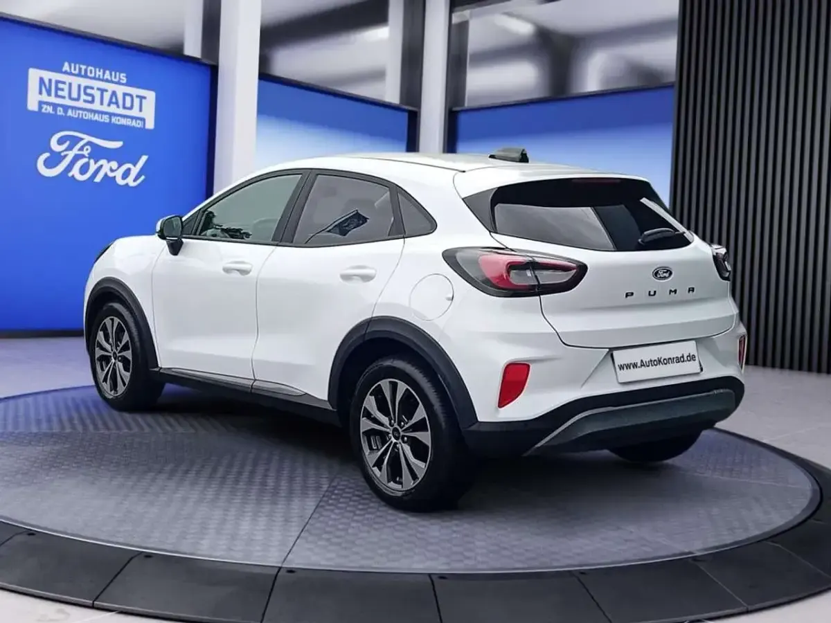 Nouvelle Ford Puma Titanium 125 ch (91 kW) 2025 Blanc SUV