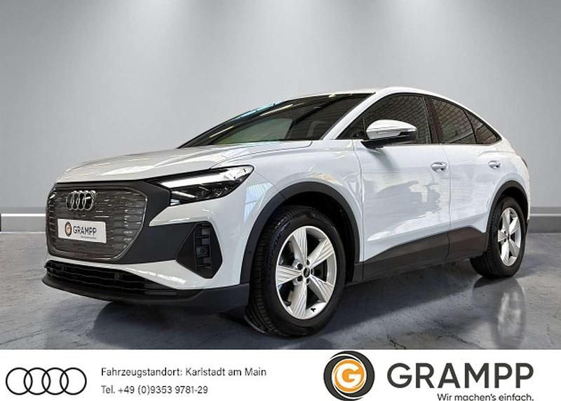 Gletscherweiß metallic Gebraucht 2023 Audi Q4 e-tron SUV | 35.980 € (Etwas zu teuer) - Bild 1/4