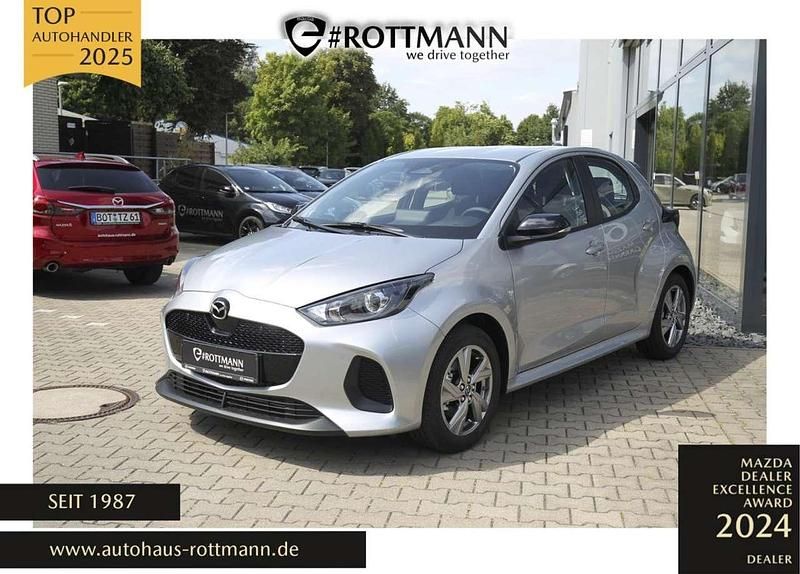 Neu Mazda 2 Exclusive-Line 116 PS (85 kW) 2025 Silber (stormy silver metallic) Kleinwagen