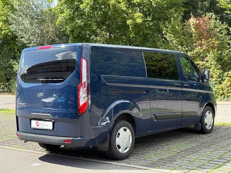 Gebraucht Ford Transit Custom Trend 170 PS (125 kW) 2019 Blau Van / Kleinbus