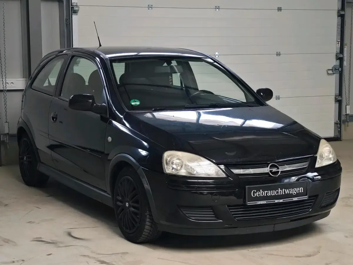 Gebraucht Opel Corsa 60 PS (44 kW) 2005 Schwarz Kleinwagen