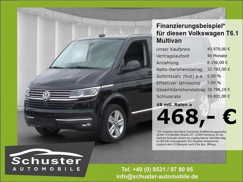 Gebraucht VW Multivan 199 PS (146 kW) 2020 Schwarz Van