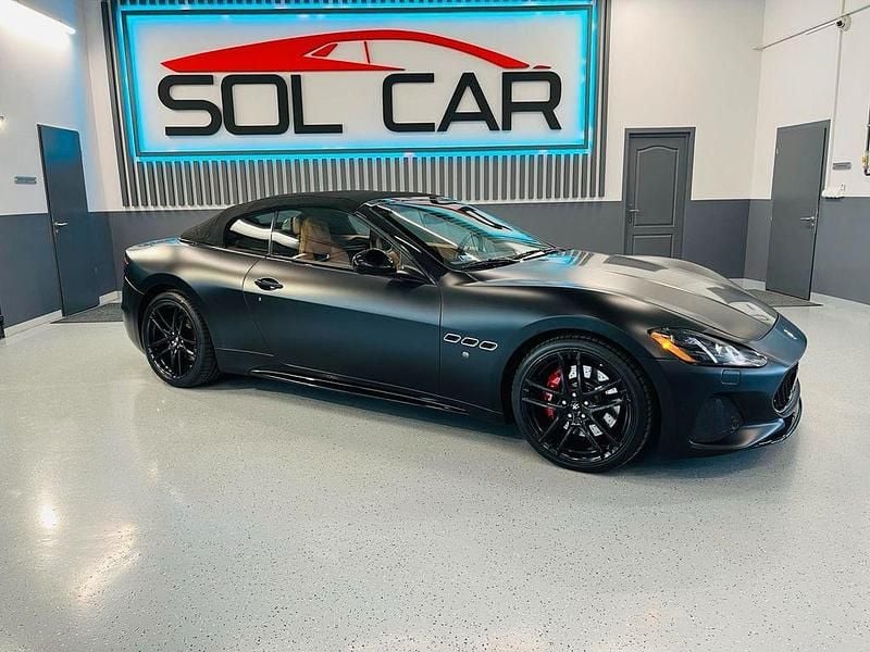 Gebraucht Maserati GranCabrio 460 PS (338 kW) 2018 Schwarz Cabrio