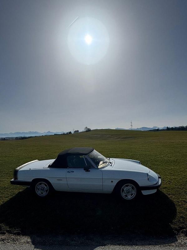 Gebraucht Alfa Romeo Spider 126 PS (92 kW) 1989 Weiß Cabrio