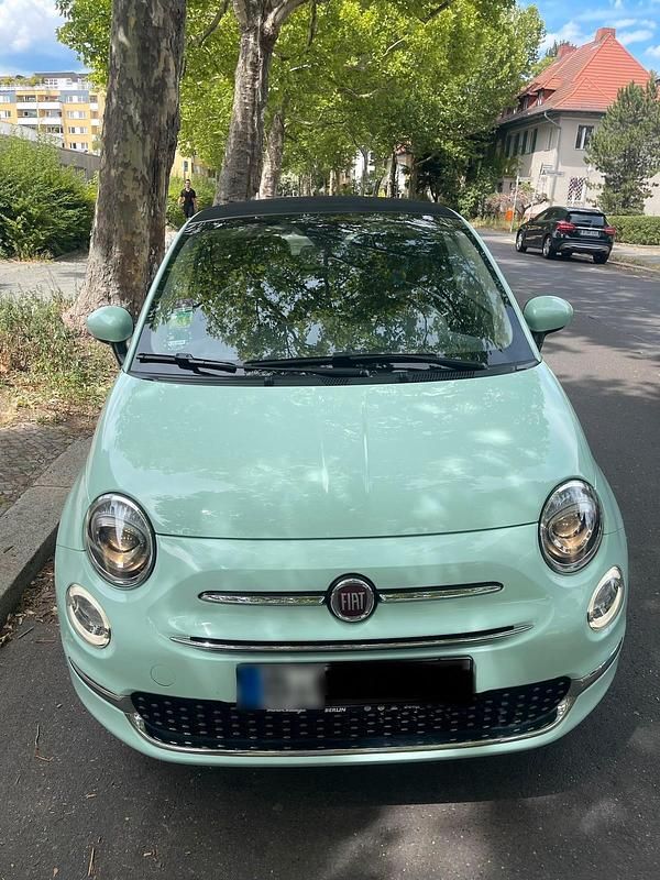 Gebraucht Fiat 500C Lounge 69 PS (50 kW) 2017 Grün Cabrio