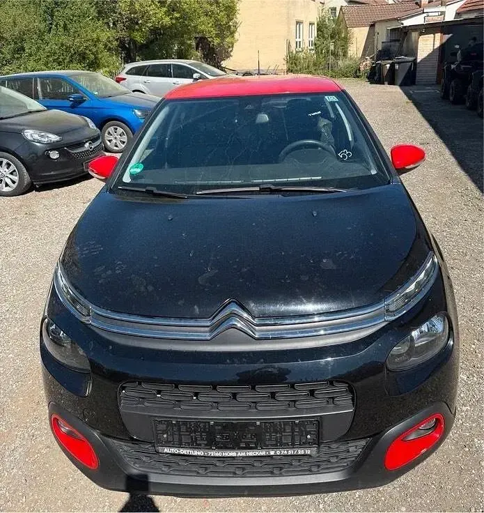 Gebraucht Citroën C3 Live 82 PS (60 kW) 2018 Schwarz Kleinwagen