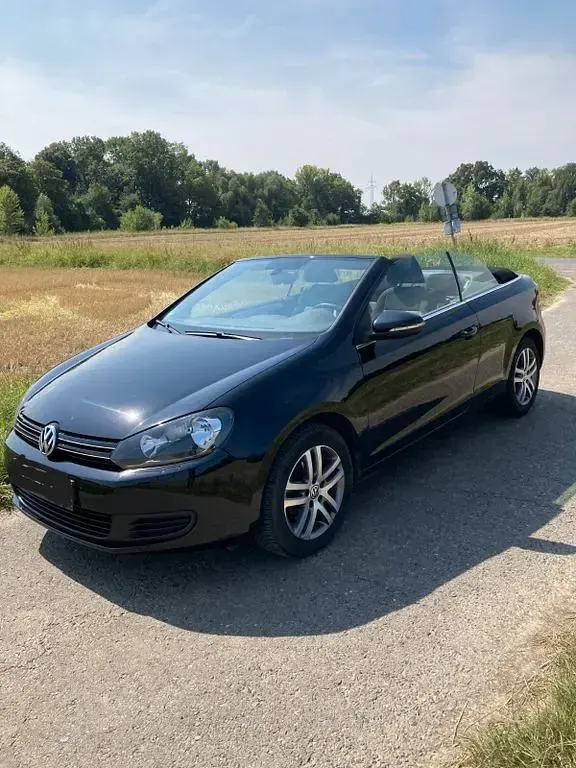 Gebraucht VW Golf Cabriolet 122 PS (89 kW) 2012 Schwarz Cabrio