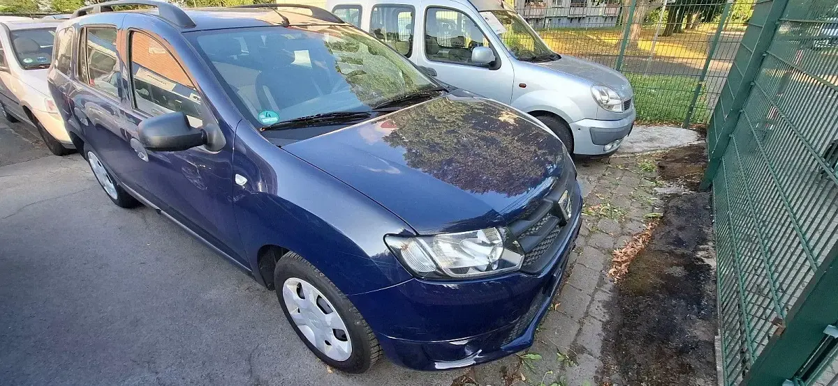 Gebraucht Dacia Logan MCV 75 PS (55 kW) 2013 Blau Kombi