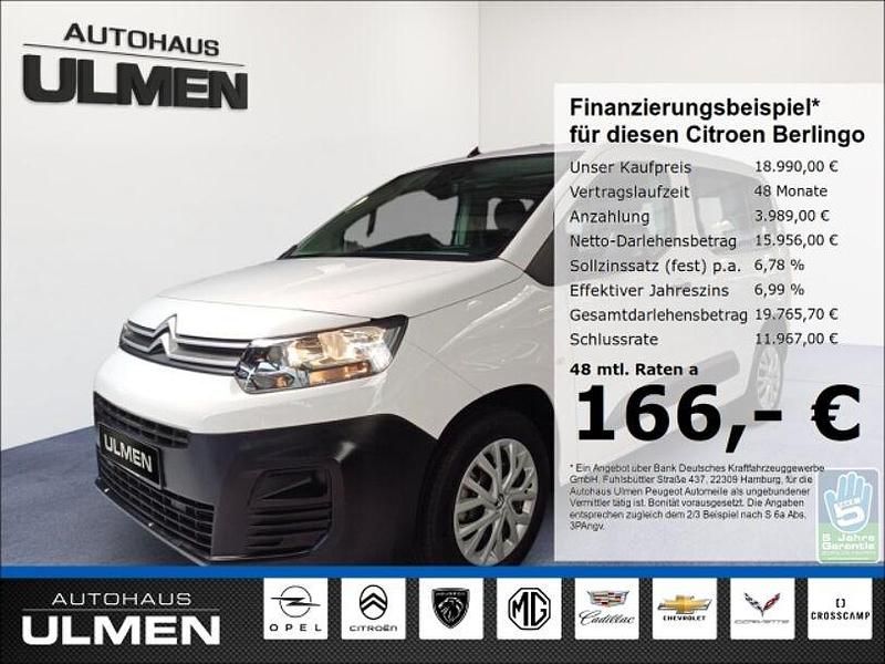 Weiss Gebraucht 2023 Citroën e-Berlingo Live Van / Kleinbus | 18.990 € (Guter Preis) - Bild 1/4
