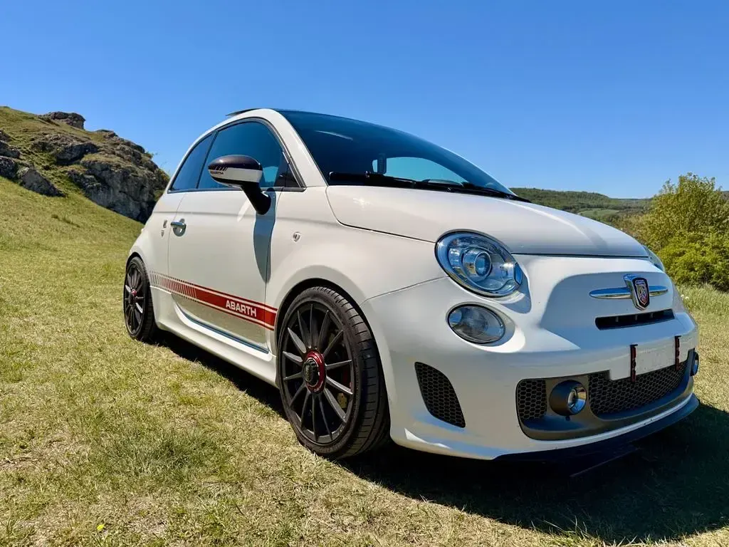 Second-hand Abarth 500 190 CP (139 kW) 2014 Alb Hatchback