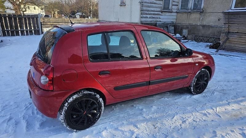 Gebraucht Renault Clio II Campus 58 PS (42 kW) 2009 Rot Kleinwagen