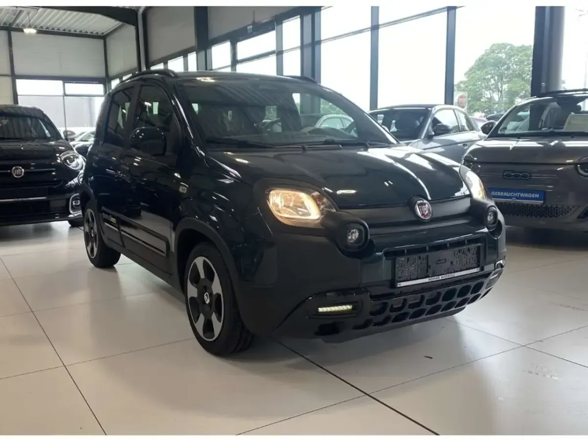 Neu Fiat Panda Cross Cross 65 PS (47 kW) 2025 Foresta grün Kleinwagen