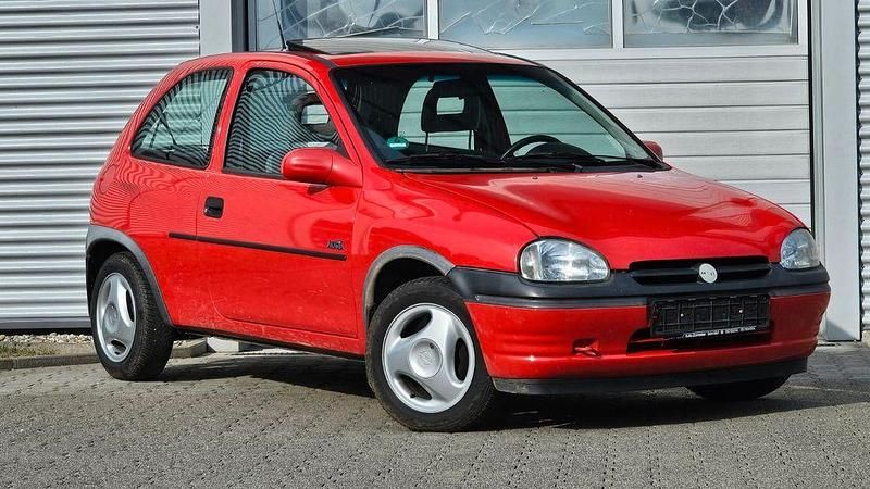 Rot Gebraucht 1997 Opel Corsa Kleinwagen | 1.000 € (Fairer Preis) - Bild 1/4