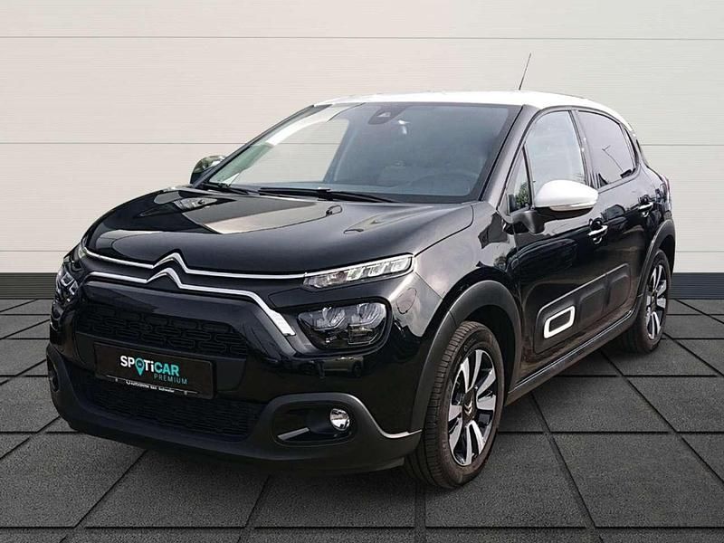 Gebraucht Citroën C3 PureTech 83 PS (61 kW) 2024 Perla nera schwarz / dach weiß Kleinwagen